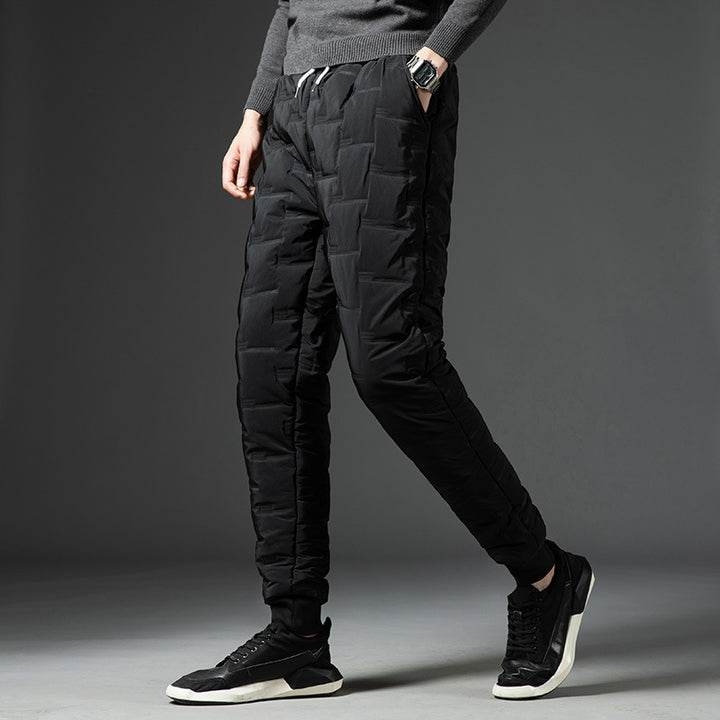 Men's thermal jogging pants with insulating filling Lisslune