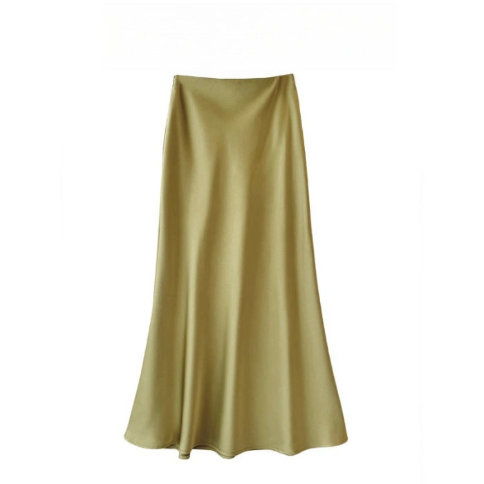 Ladies Elegant Maxi Skirt made of high-quality flowing material with a wide cut Lisslune