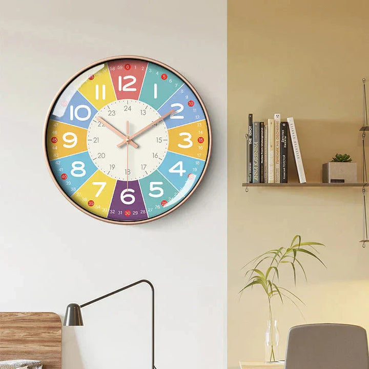 Lisslune | TickTockEase Silent Kids Wall Clock