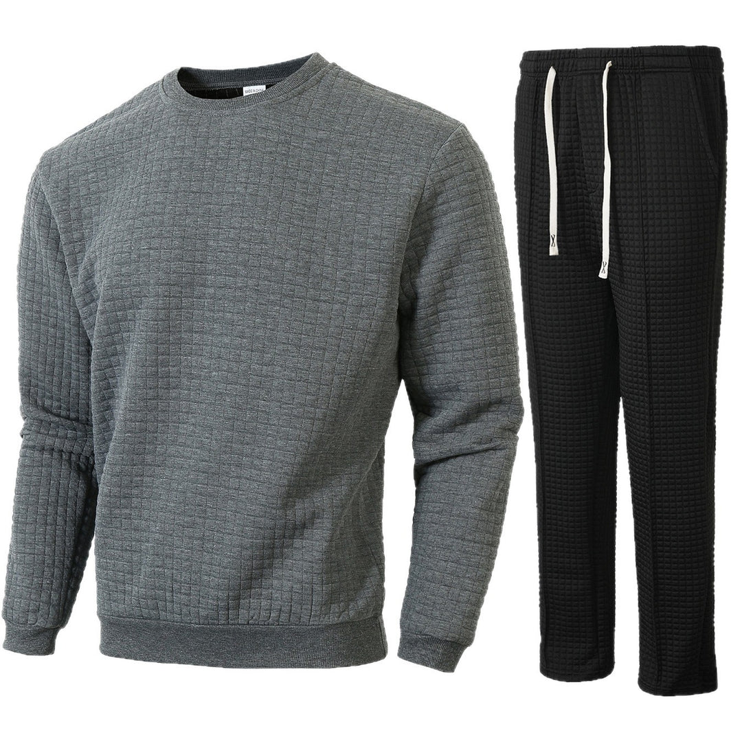 Men's cozy sweatshirt and jogger set Lisslune