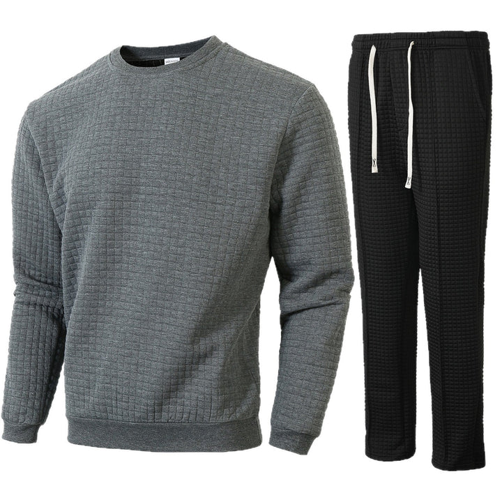 Men's cozy sweatshirt and jogger set Lisslune