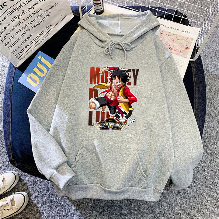 Women's Hoodie with Vibrant Anime Motif Lisslune