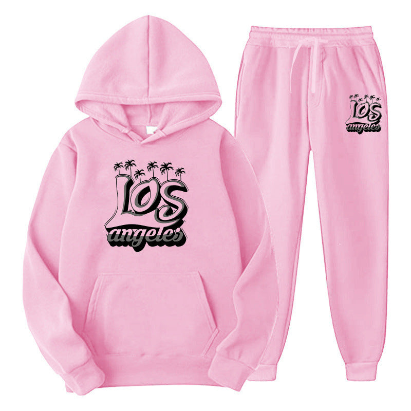 Women's Sporty Hoodie and Jogging Pants Set Lisslune