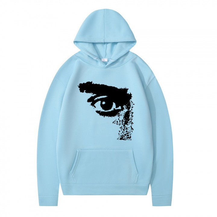 Women’s hoodie with modern, artistic print Lisslune