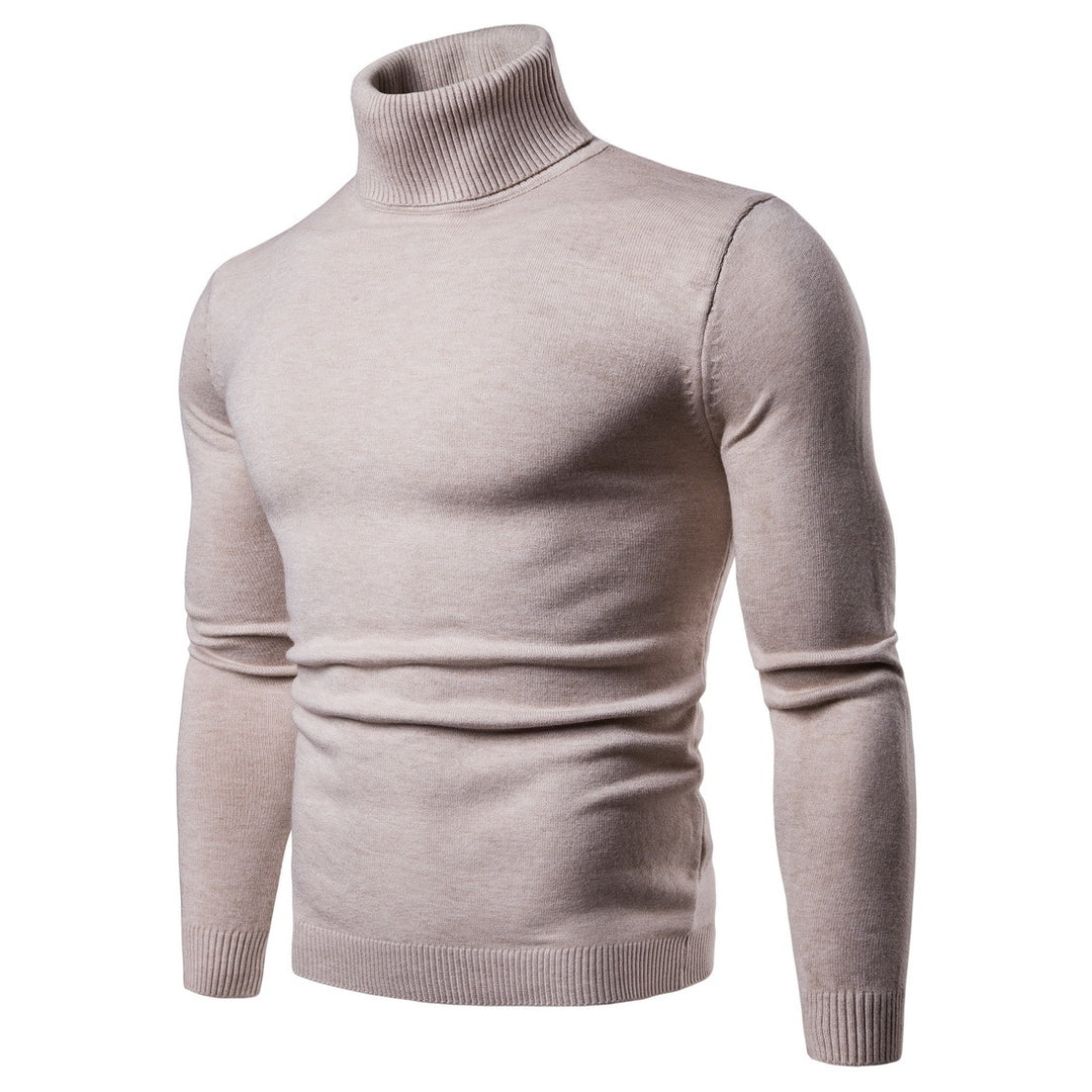 Men's turtleneck sweater made of soft knit Lisslune