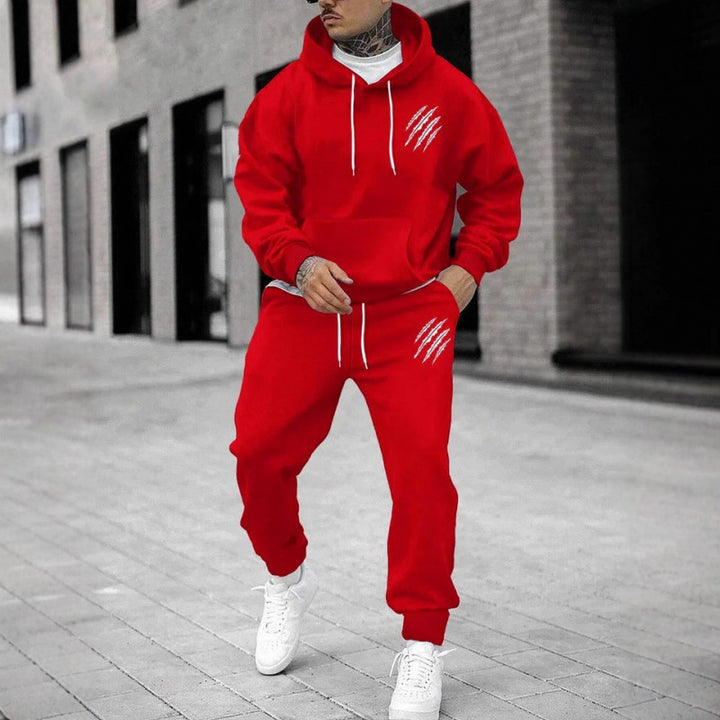 Men's tracksuit with modern graphic design and practical pockets Lisslune