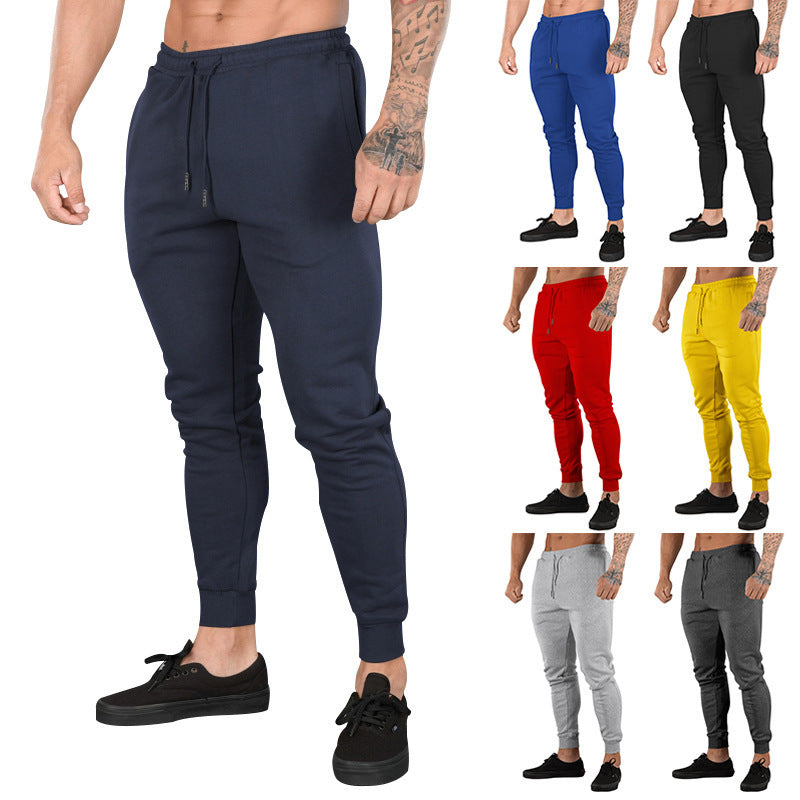 Men's sporty joggers with a slim fit and adjustable drawstring Lisslune