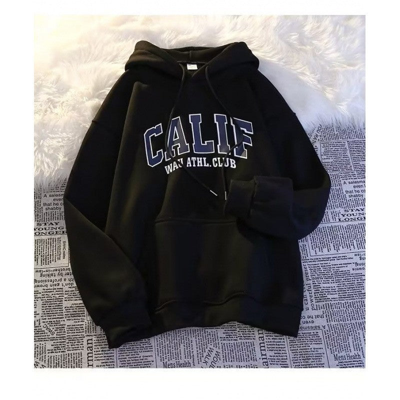 Women's hoodie with eye-catching Uni logo and soft inner lining Lisslune