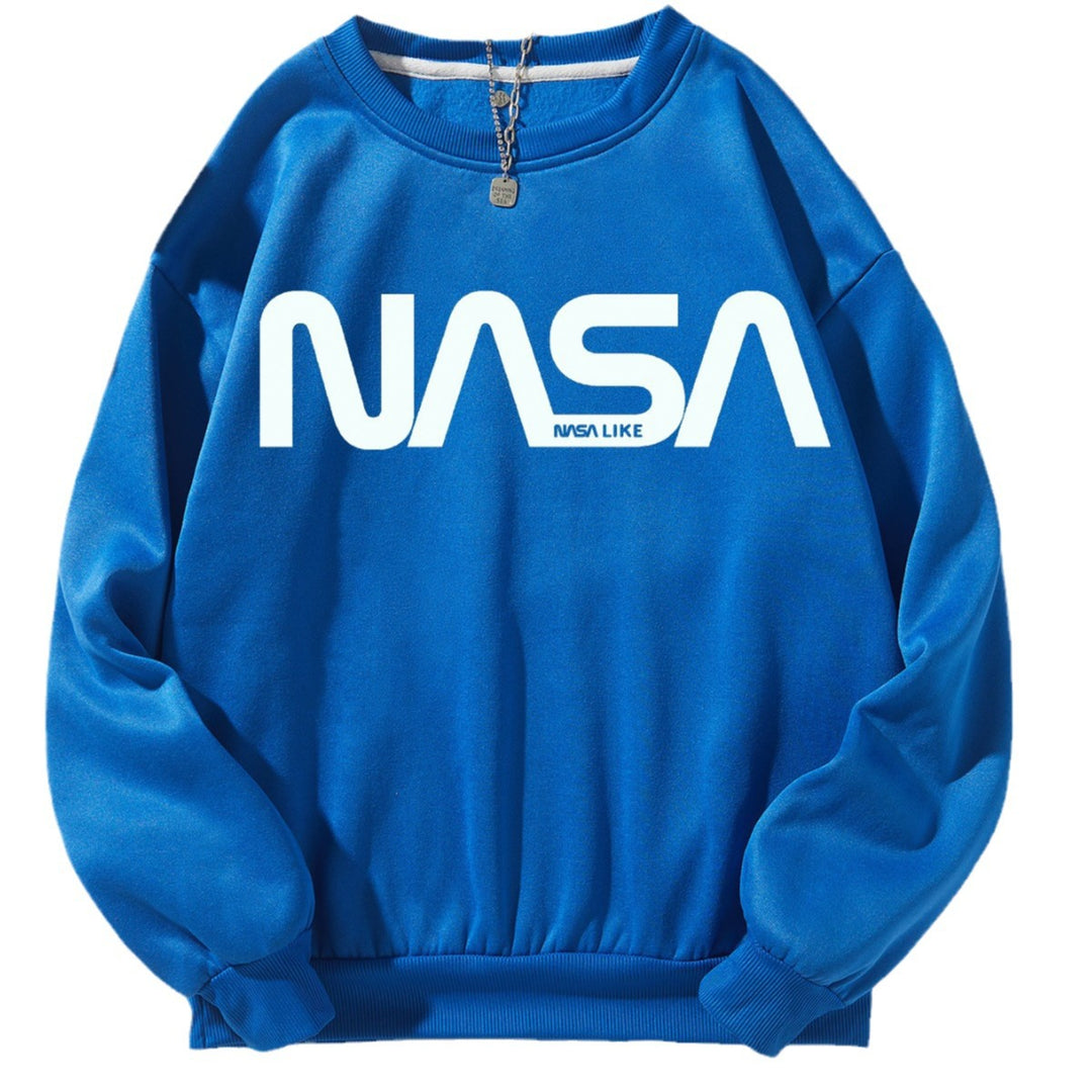 Women's casual sweatshirt with grand NASA logo Lisslune