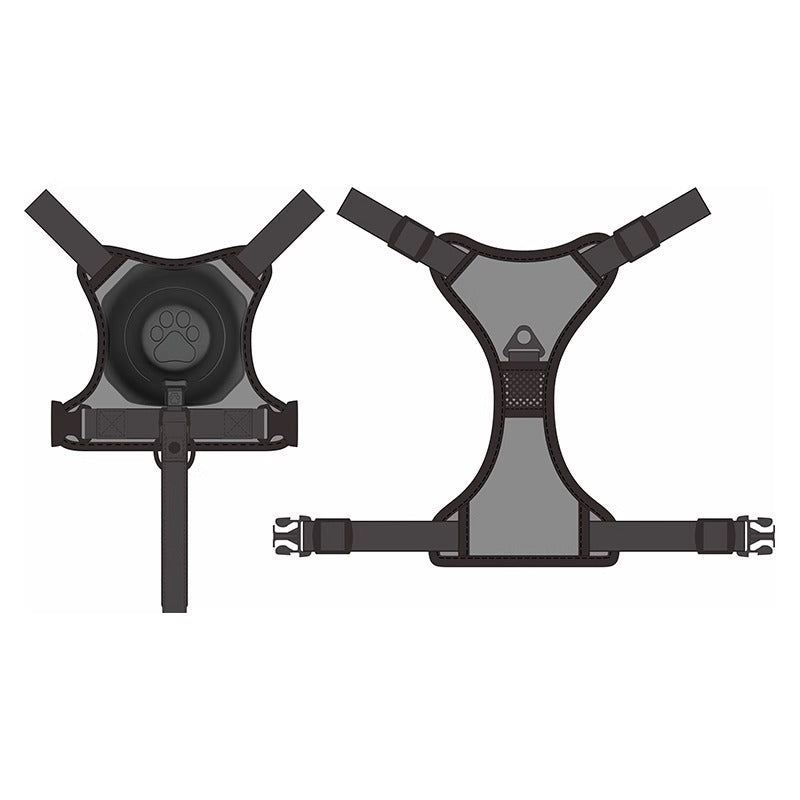 Lisslune | Dogpro | Winterproof dog leash and harness with integrated automatic retraction