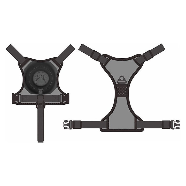 Lisslune | Dogpro | Winterproof dog leash and harness with integrated automatic retraction