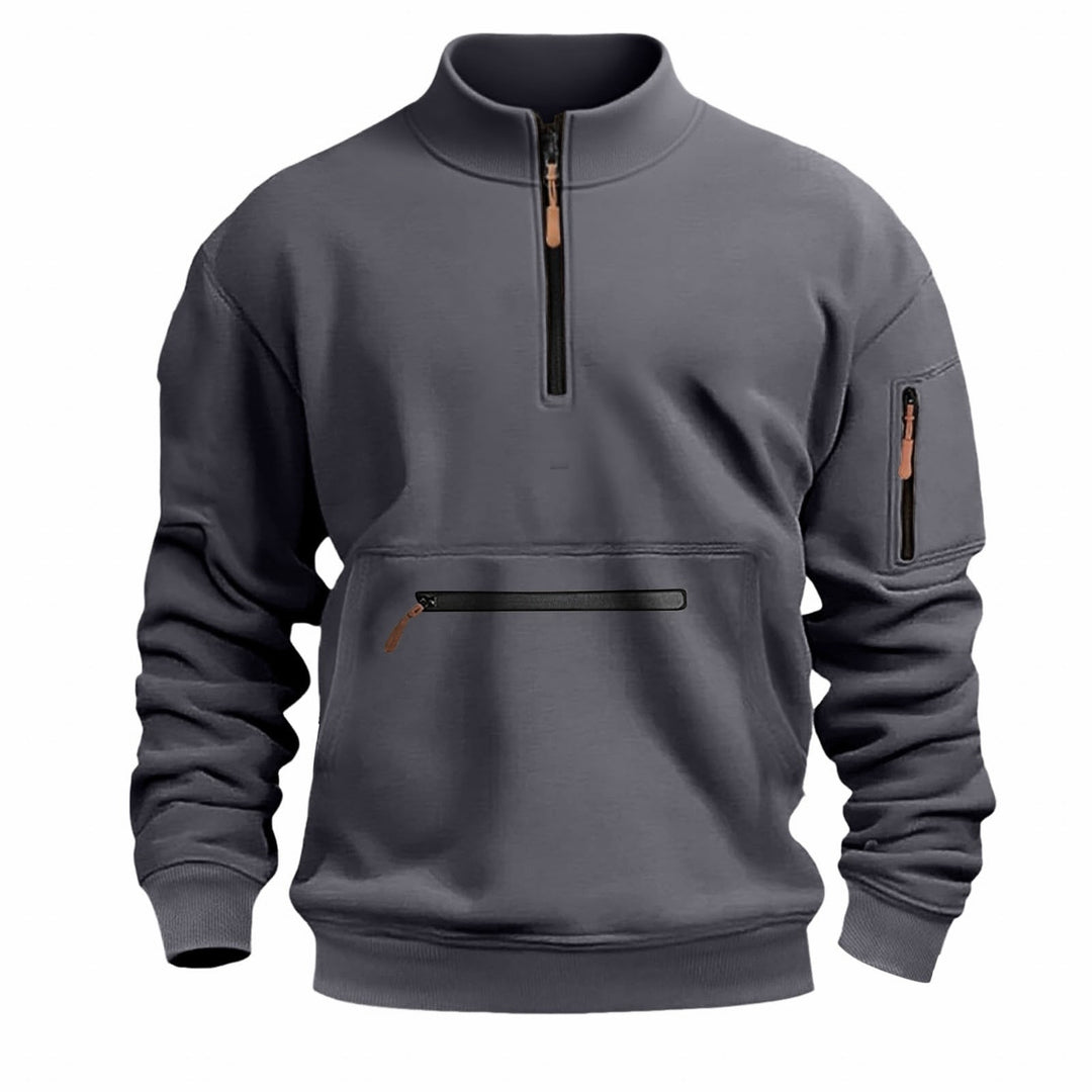 Men's functional sweatshirt with zipper Lisslune