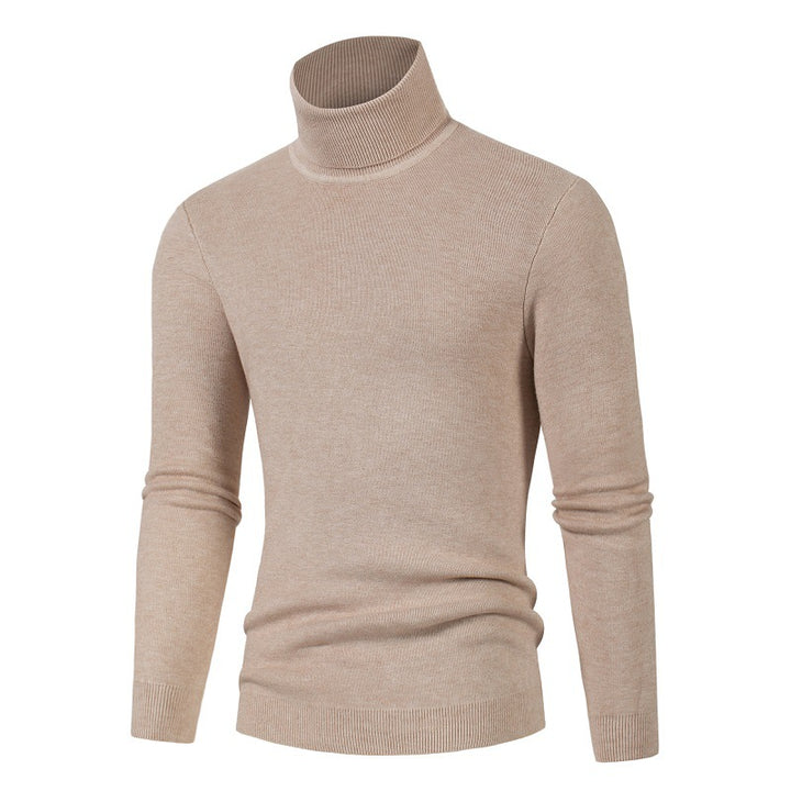 Men's turtleneck sweater made of soft material Lisslune