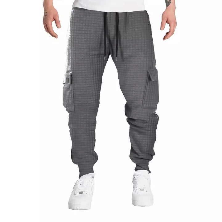 Men's fashionable cargo joggers in casual design Lisslune