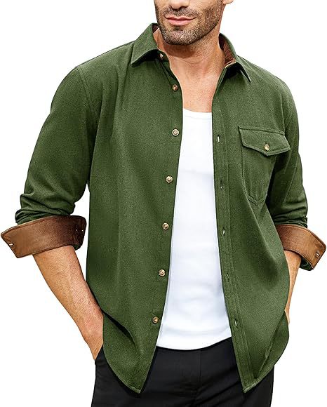 Men's Flannel Shirt Lisslune