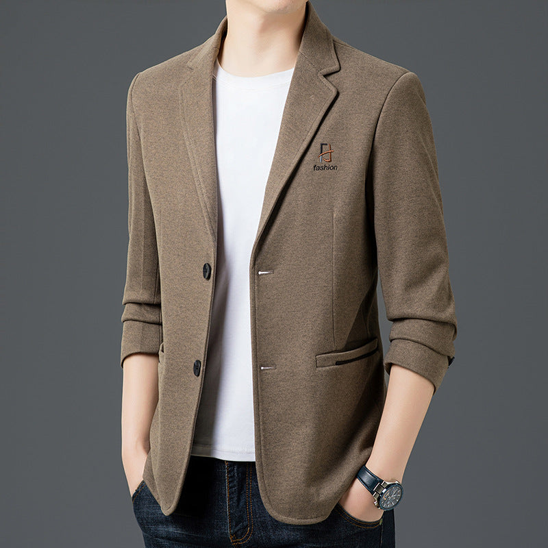 Men's Stylish Blazer Made Of Soft Wool Blend Lisslune