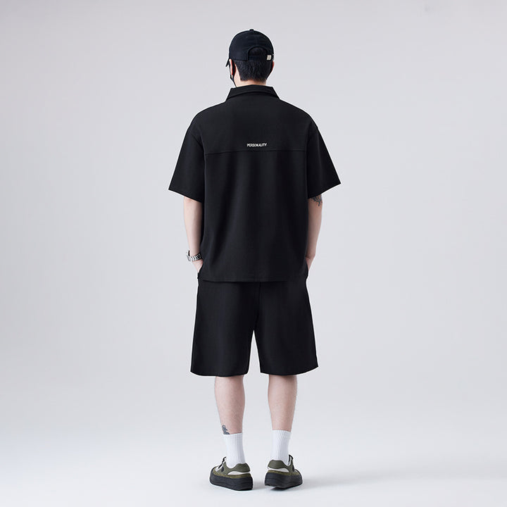 Men's Casual Leisure Set with Breathable Materials Lisslune