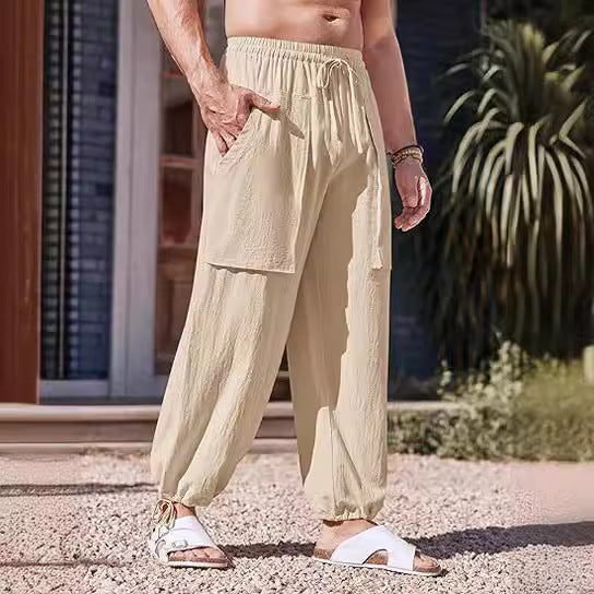 Men's airy leisure pants Lisslune