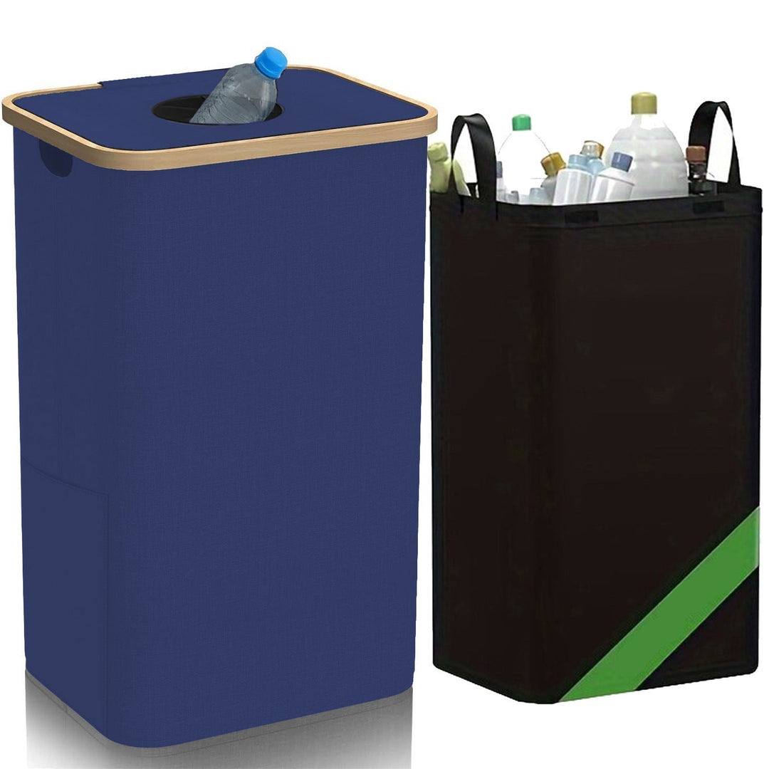 Lisslune | 2in1 Foldable Storage Bag for Plastic Waste or Deposit Bottles