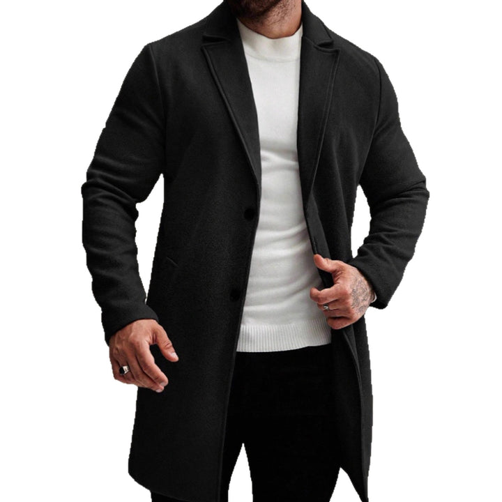 Men's elegant wool coat Lisslune