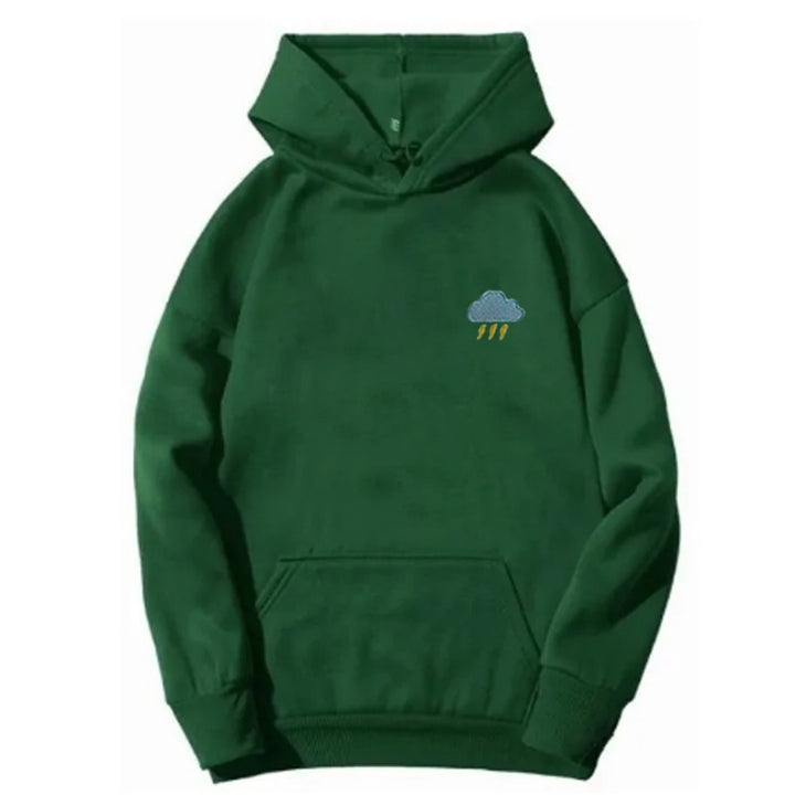 Ladies hoodie with creative cloud design Lisslune