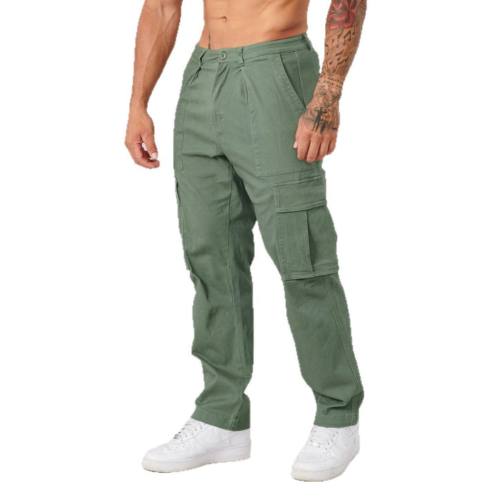 Men's cargo pants with functional pockets and comfortable fit Lisslune