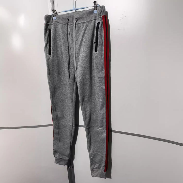 Men's Sporty Joggers with Zip Pockets Lisslune