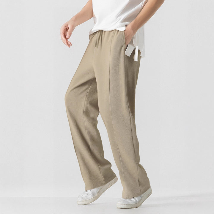 Men's Elegant, Loose Leisure Pants made of Breathable Fabric Lisslune