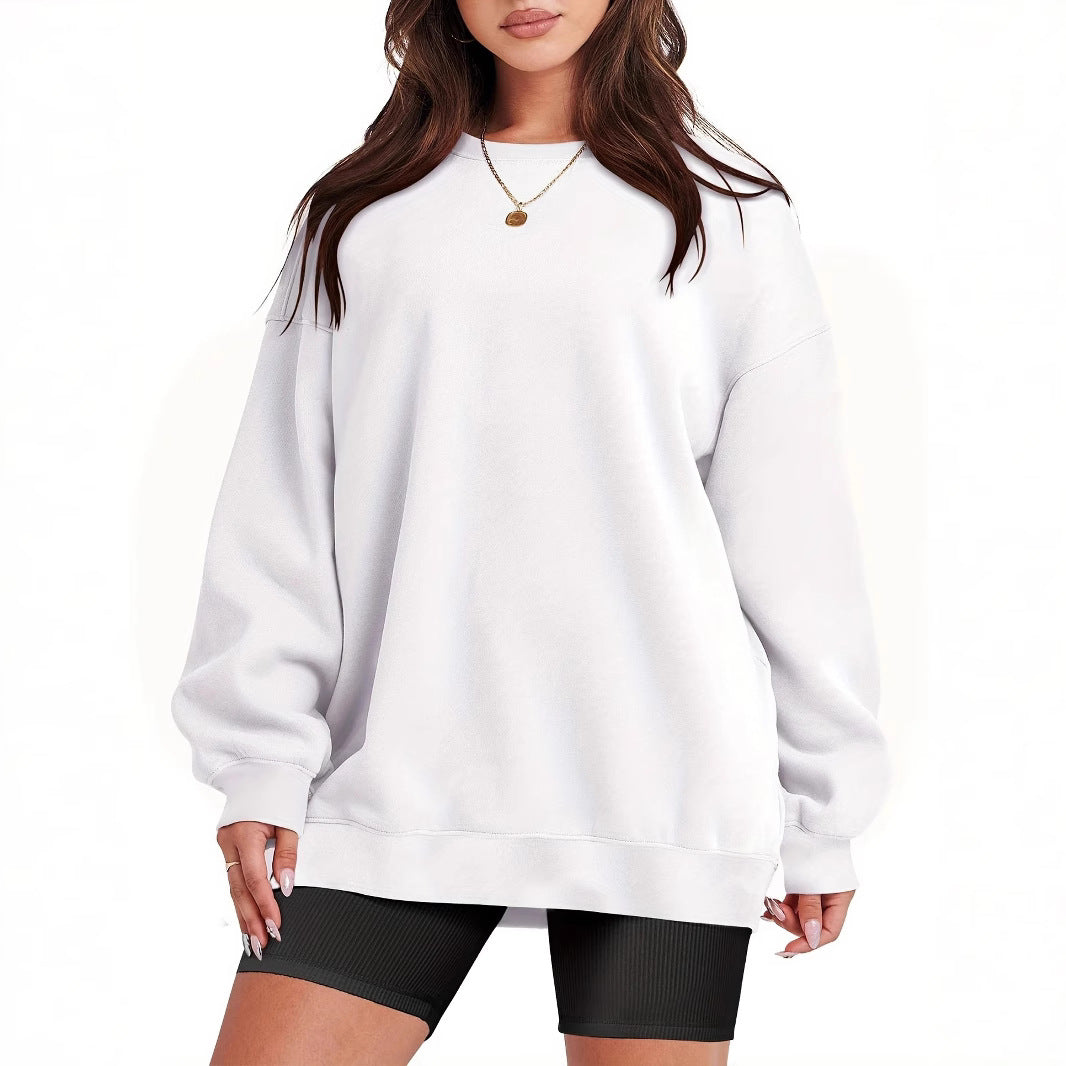 Women's sweatshirt with high-quality cotton blend and casual design Lisslune