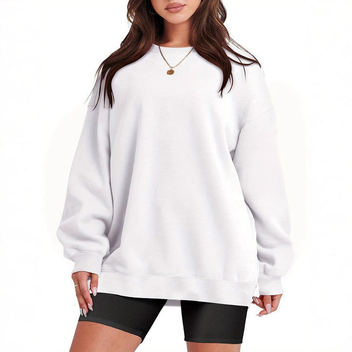 Women's sweatshirt with high-quality cotton blend and casual design Lisslune