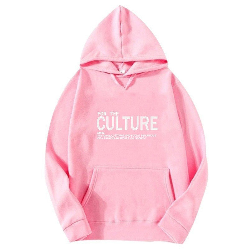 Ladies hoodie with inspiring cultural print Lisslune