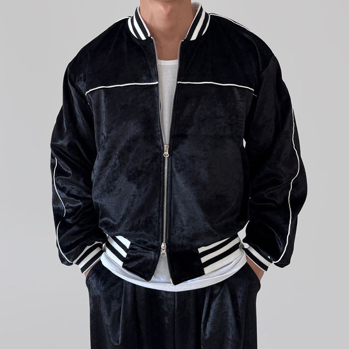 Men's sporty and stylish training jacket with a wide cut Lisslune