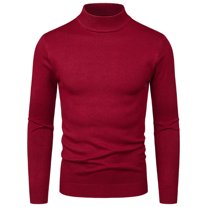 Men's High-Quality Turtleneck Sweater made of fine Cotton Lisslune