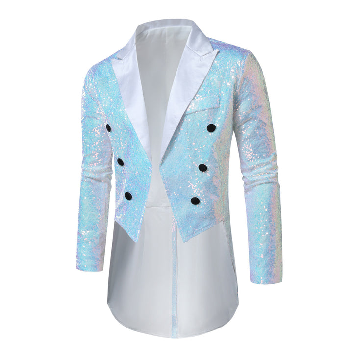 Men's festive sequin blazer Lisslune