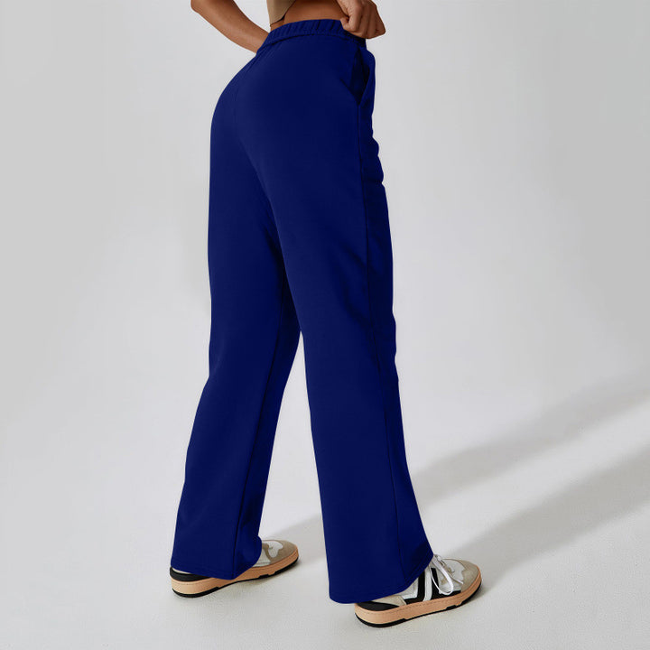 Women's leisure pants with a comfortable fit and side pockets Lisslune