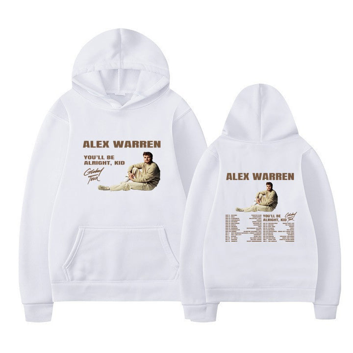 Women's hooded sweatshirt with creative print and modern design Lisslune