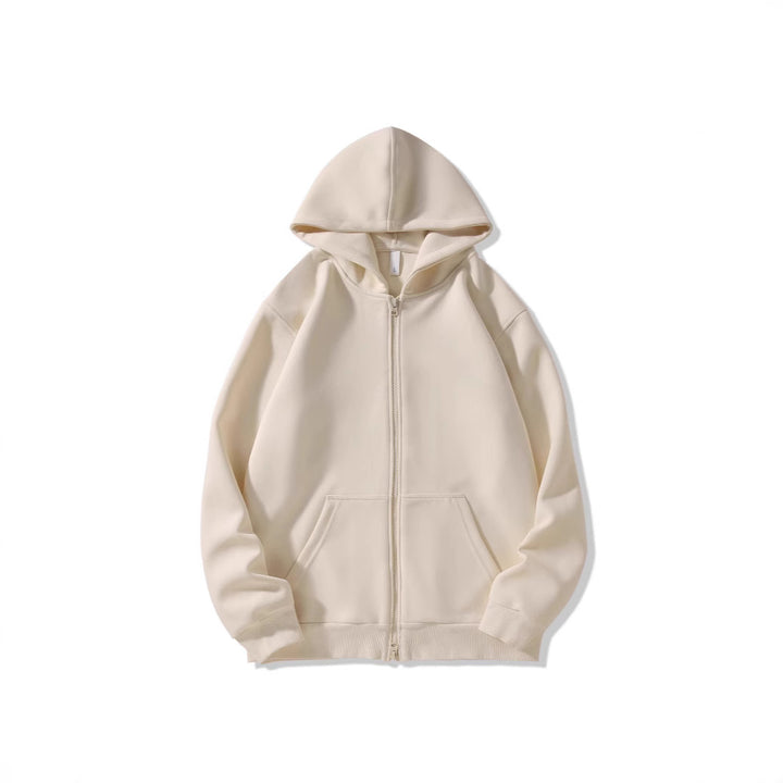 Ladies hoodie jacket with full zip and practical pockets Lisslune