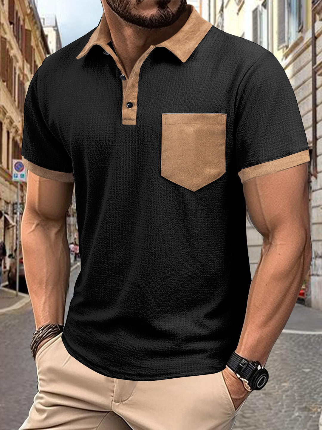 Men's Polo Shirt Lisslune