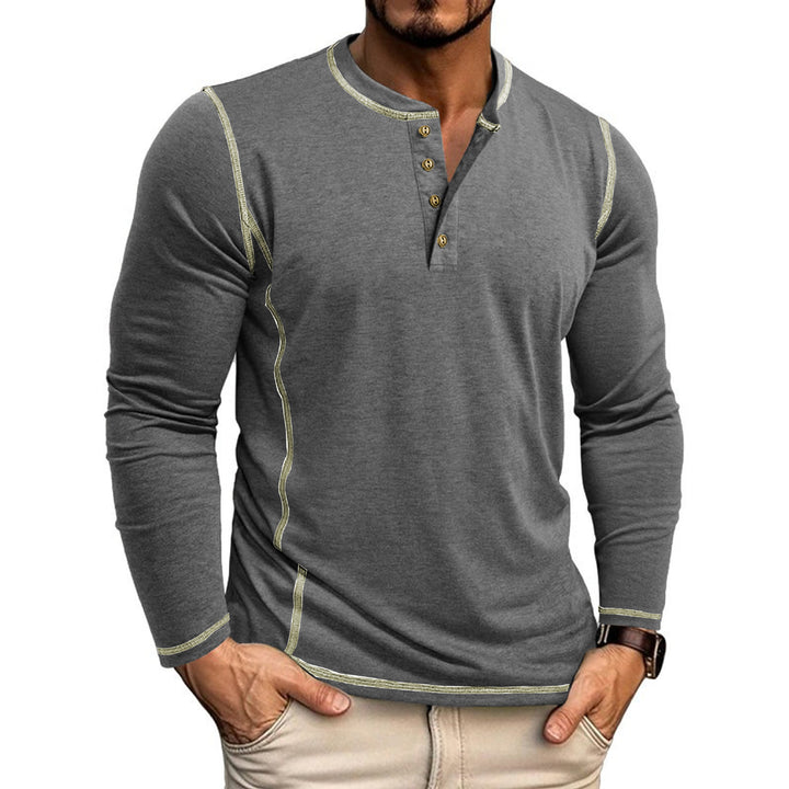 Men's Long Sleeve Shirt Lisslune