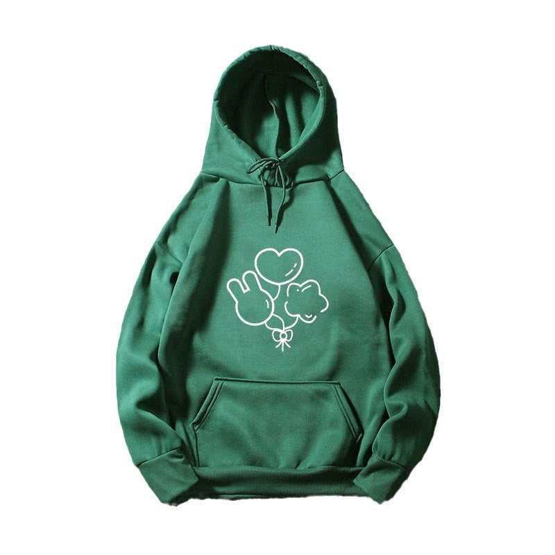 Women's hoodie with playful graphic design Lisslune