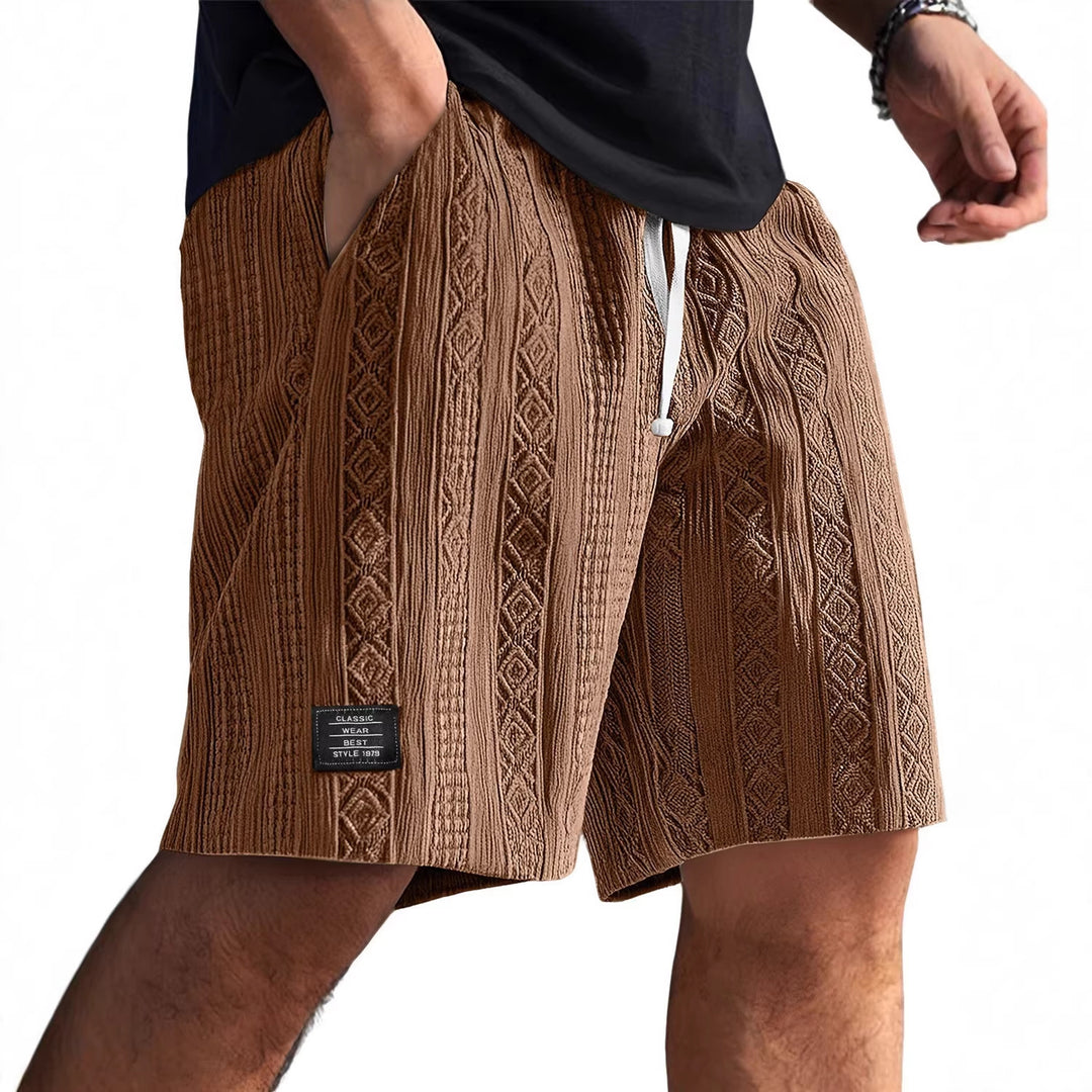 Men's Stylish Leisure Pants in Casual Knit Design Lisslune