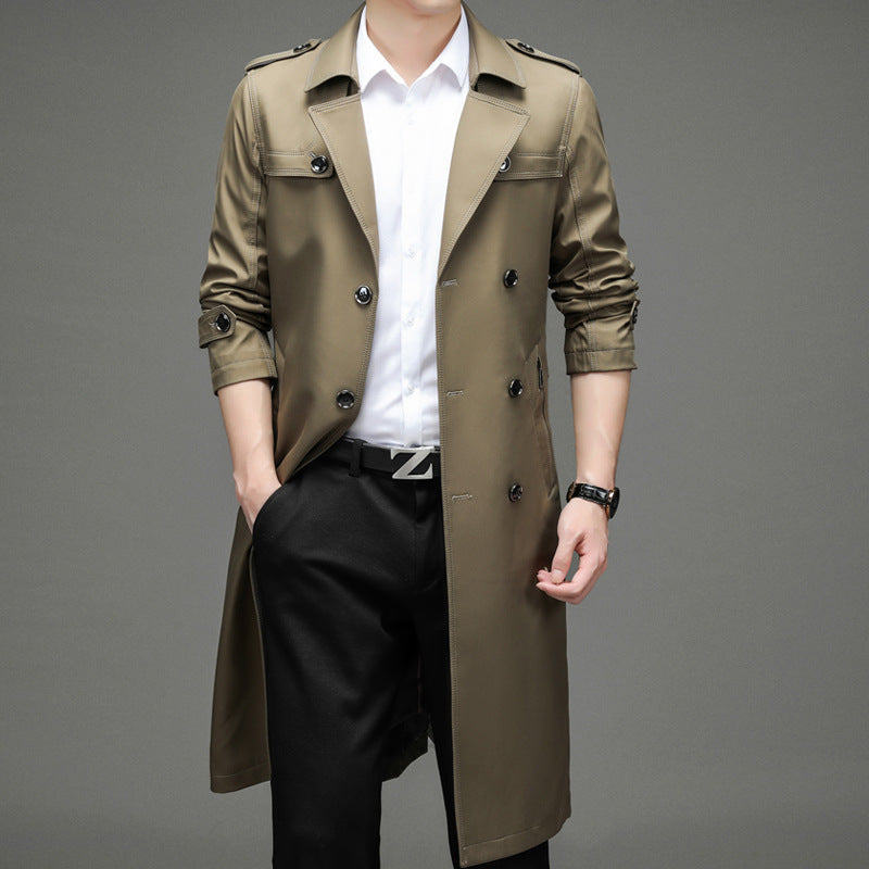 Men's Stylish Trench Coat Lisslune