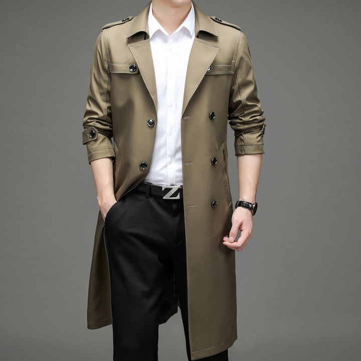 Men's Stylish Trench Coat Lisslune