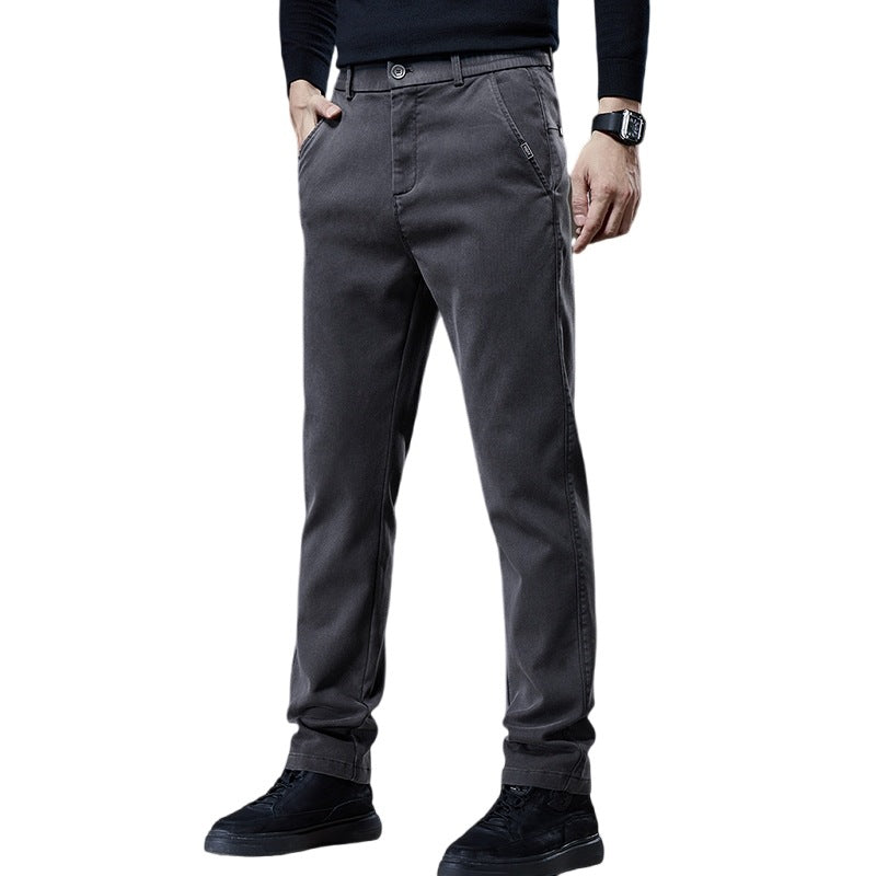 Men's Fashionable Chino Pants In Casual Cut Lisslune