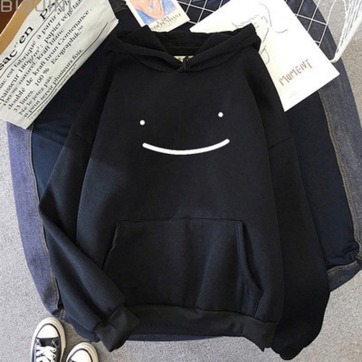Women's hoodie with funny face motif Lisslune