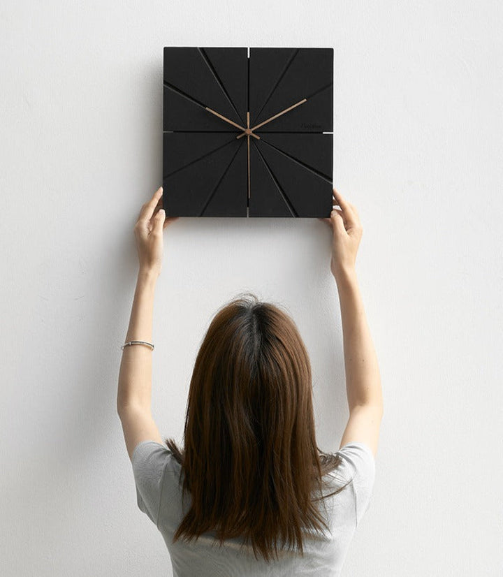 Lisslune | Minimalist Modern Silent Wall Clock for Living Room