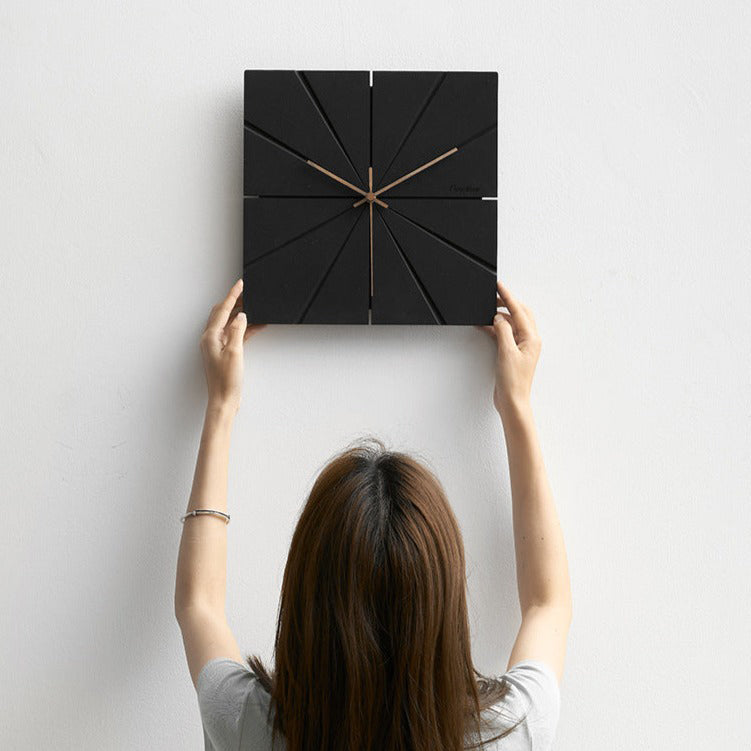 Lisslune | Minimalist Modern Silent Wall Clock for Living Room