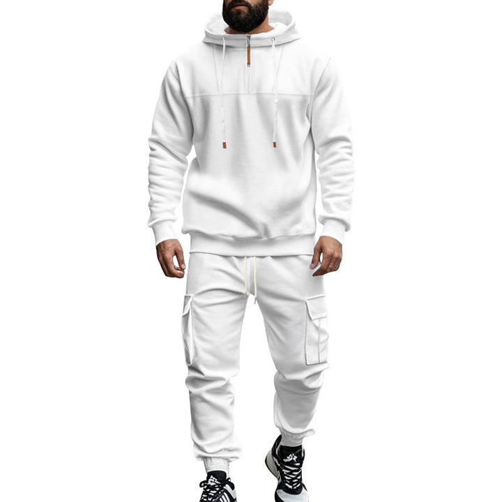 Men's sporty hoodie and cargo pants set Lisslune