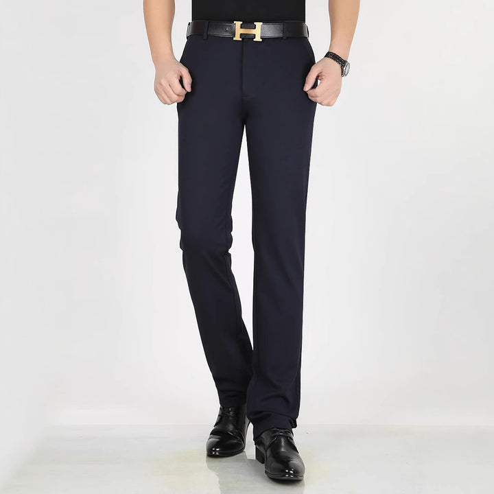 Men's Elegant Suit Pants with Comfortable Stretch Fabric Lisslune