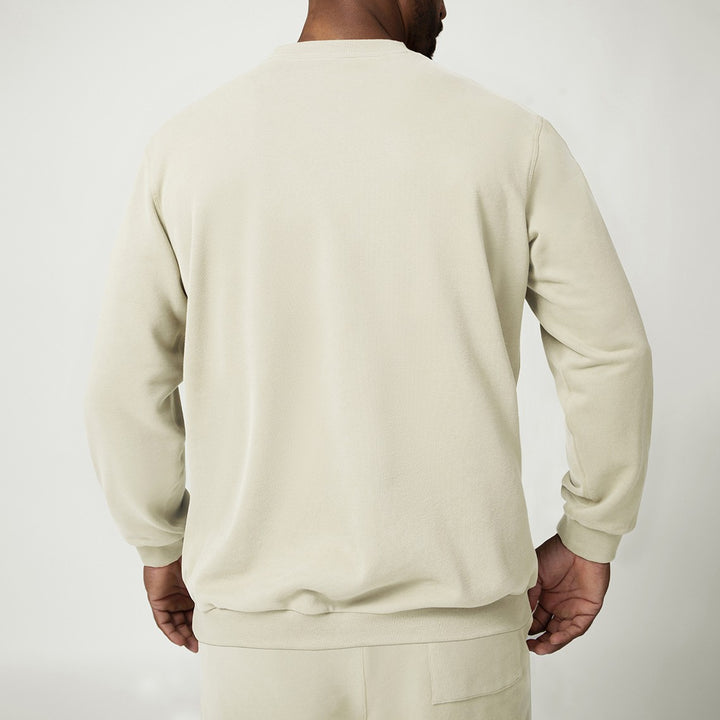 Men's Cozy Sweatshirt with Practical Pockets Lisslune